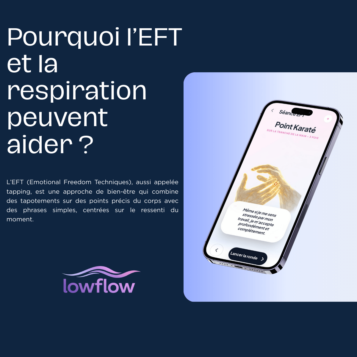 Pourquoi l'eft et la respiration peuvent aider