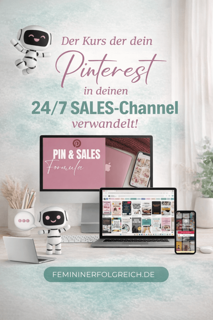 Mit Pinterest Geld verdienen: Lerne 5 goldene Wege für passives Einkommen, mehr Reichweite & Klicks – ohne Insta-Hustle, Dauerstress oder Burnout.