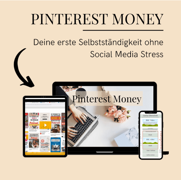 Pinterest Money 2.0 – dein Weg zu passivem Einkommen. Starte Faceless, stressfrei & bau dir jetzt dein Business-System auf.