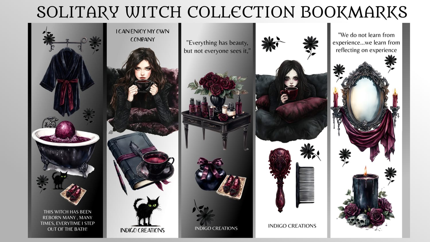 Solitary Witch BookMark Collection