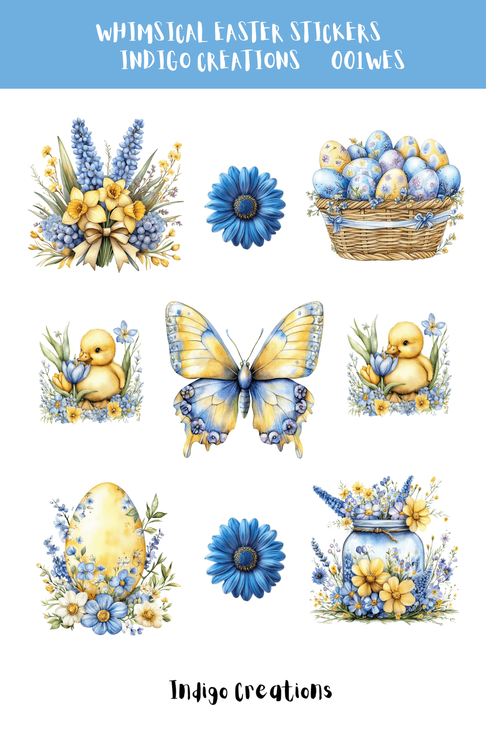 WHIMSICAL FORGET ME NOTS