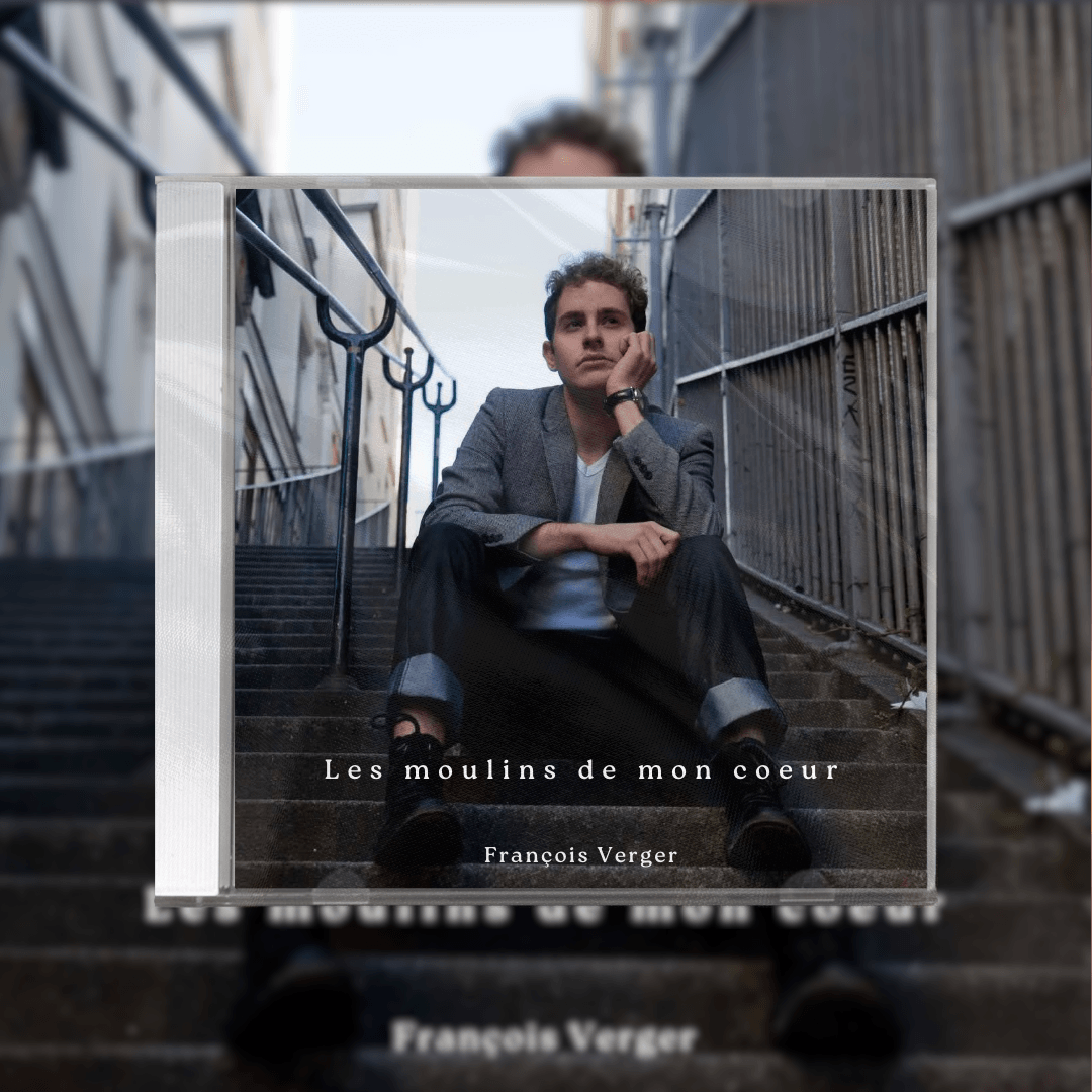 Pochette de l'album numérique Les moulins de mon cœur de François Verger
