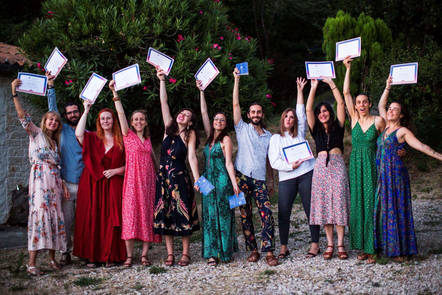 Promotion d'astrologues certifiés de l'École d'astrologie EXPERIENCIEL