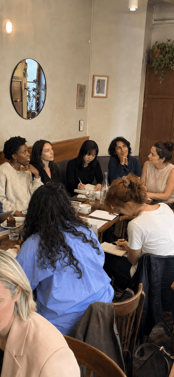Ambiance d'un workshop Flamme en petit groupe