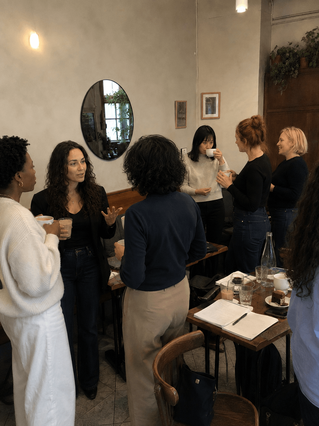 Moment d’échange entre participantes