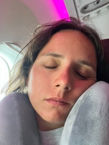 Voyage de Charlotte entre 2023 et 2025