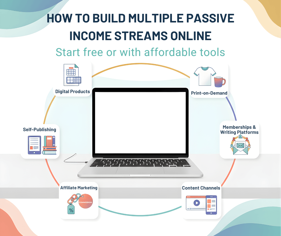 how to build multiple income streams online