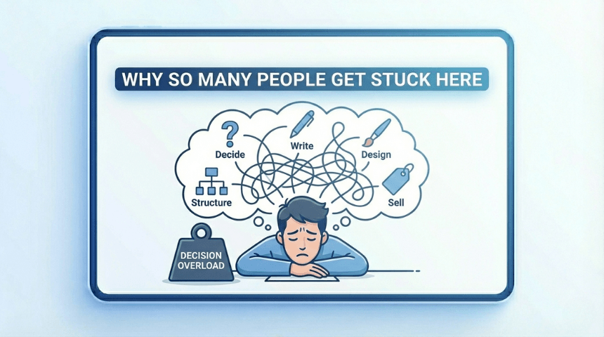 why so many people get stuck here