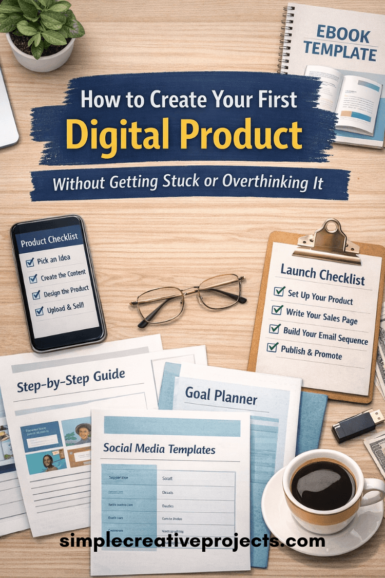 how to create your first digital product