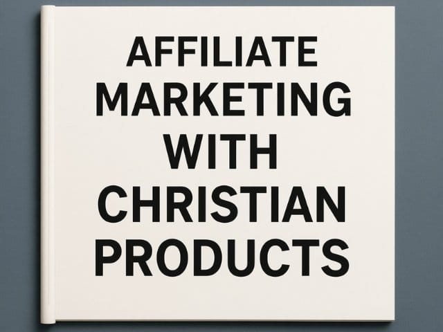 affiliate marketing with christian products