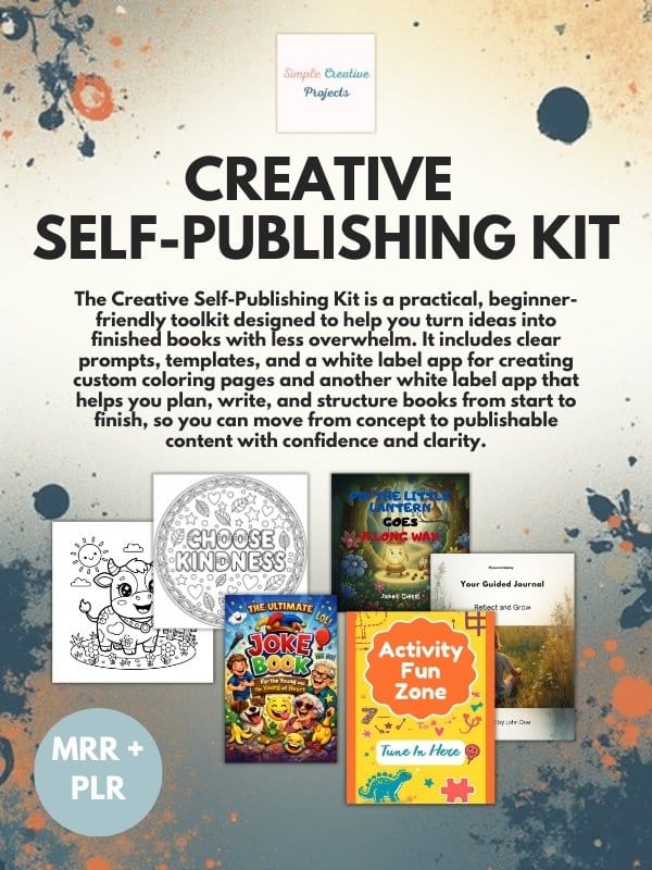 creative self-publishing kit