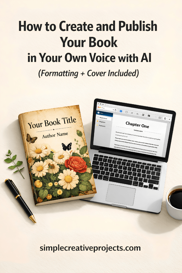 how to create and publish your book in your own voice with ai