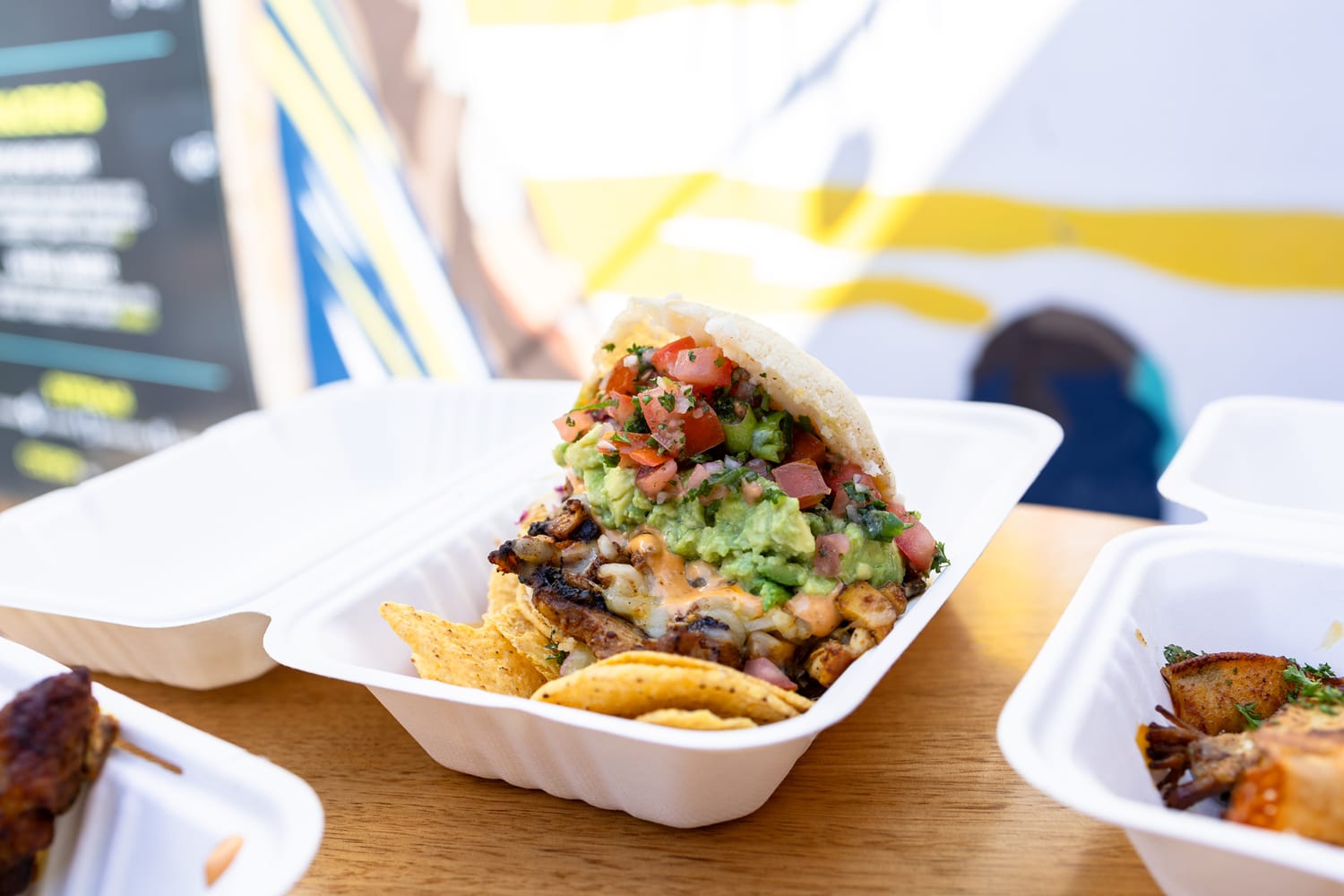 Venezualn Arepa in the Gold Coast