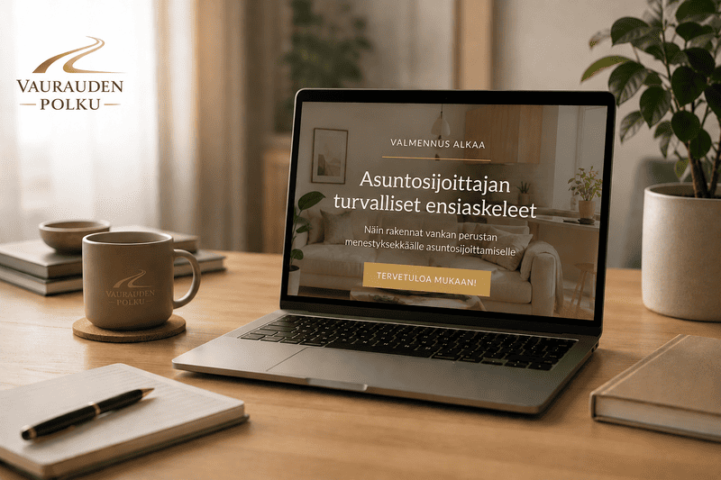 Asuntosijoittamisen turvalliset ensiaskeleet -valmennus
