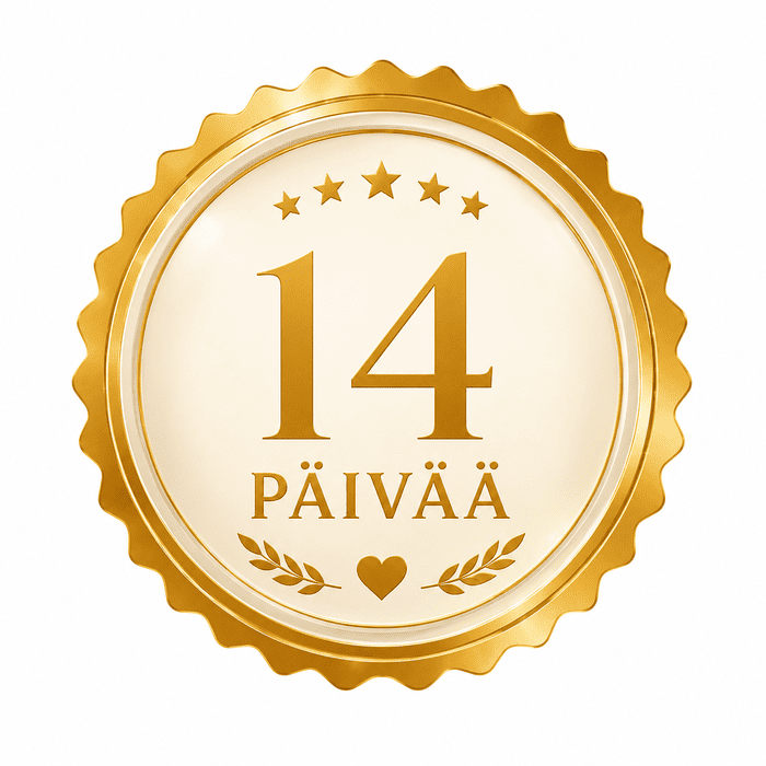14 päivän rahat takaisin -takuu