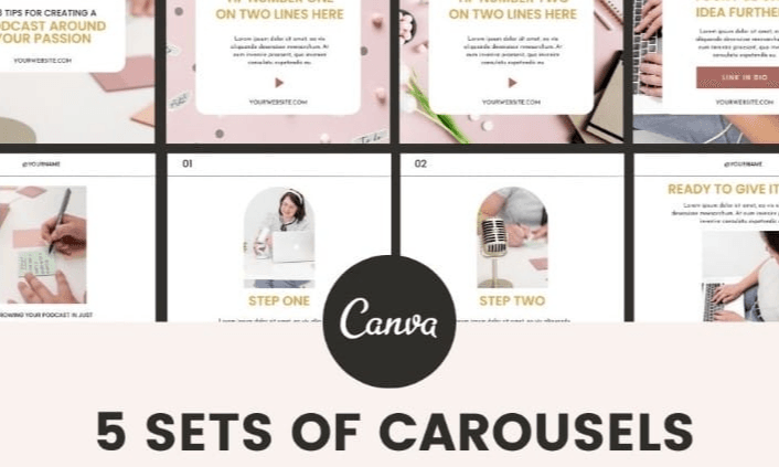 Get your hands on 5 Sets of Carousels now!
