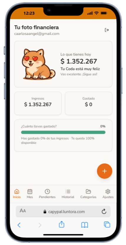 Capypal Mockup