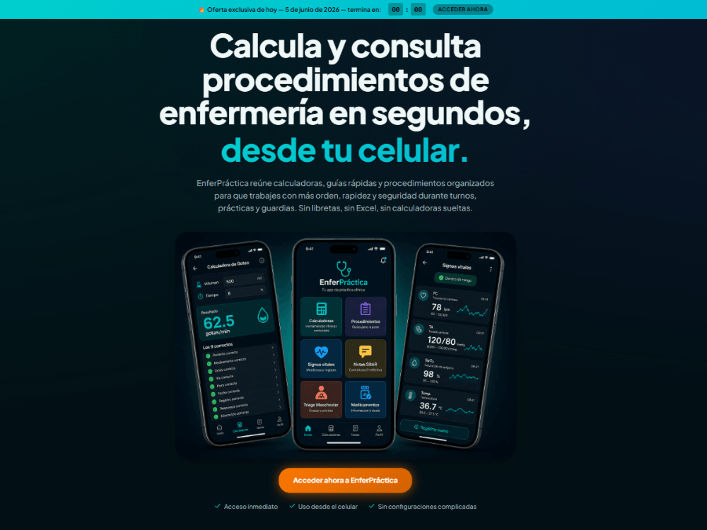 EnferPractica Mockup