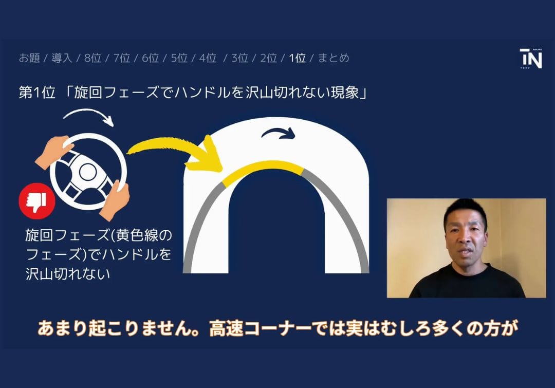 サーキットドライビングでやってはいけないドラテク 第1位