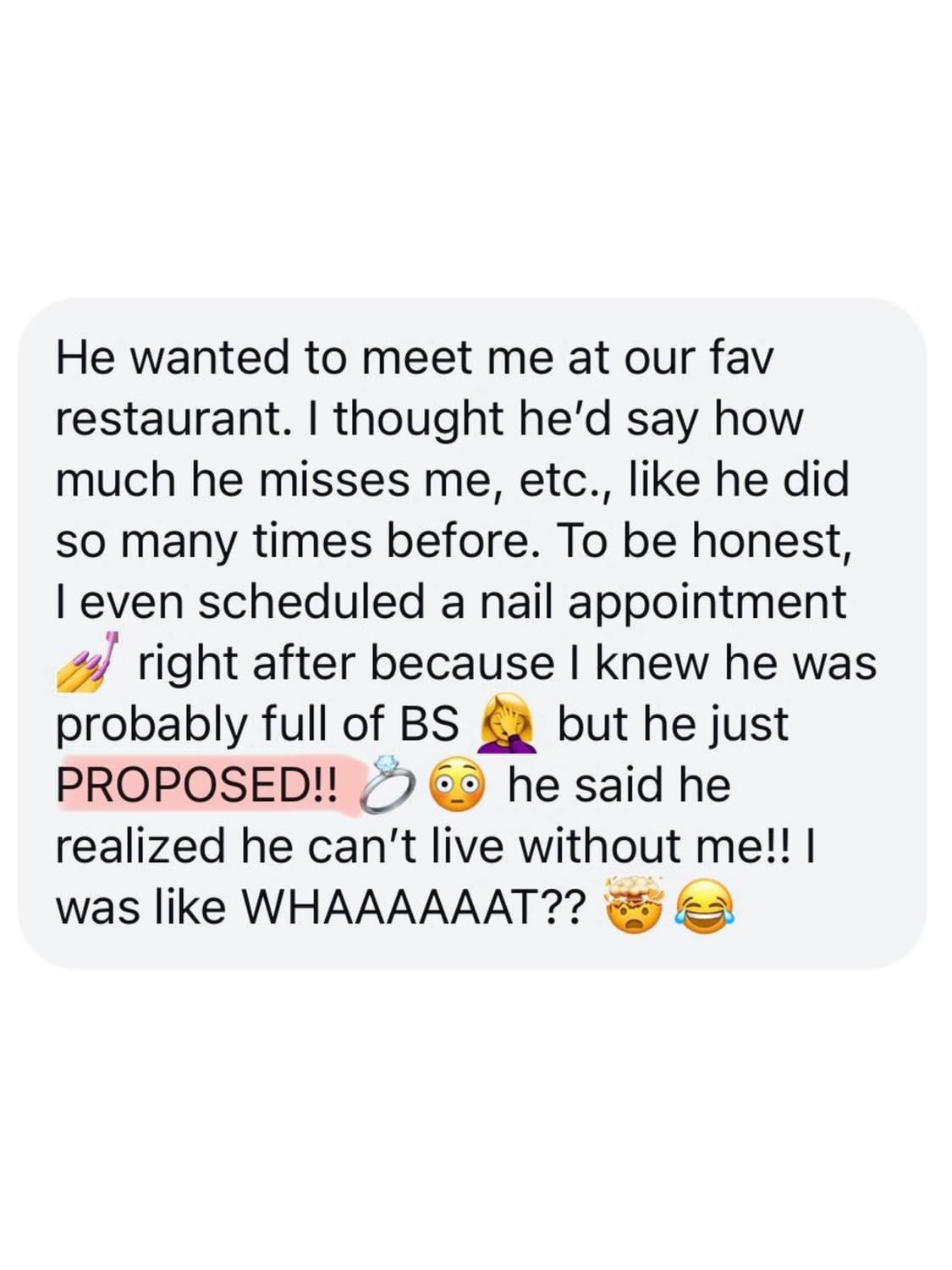 Client result