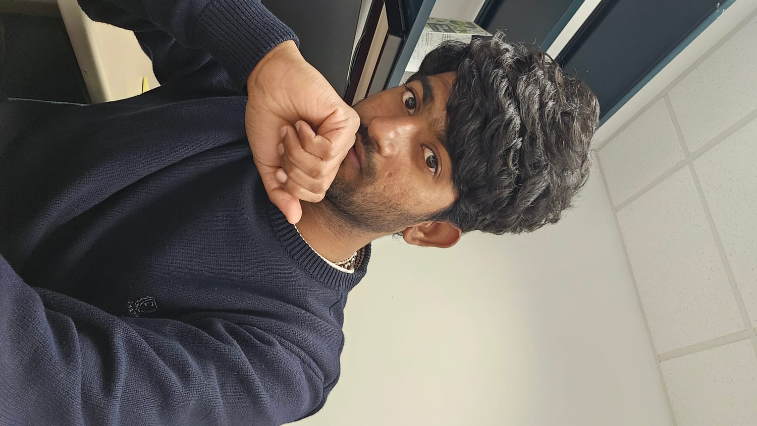 Maruthi Bhargav exploring digital marketing as a student during his college years