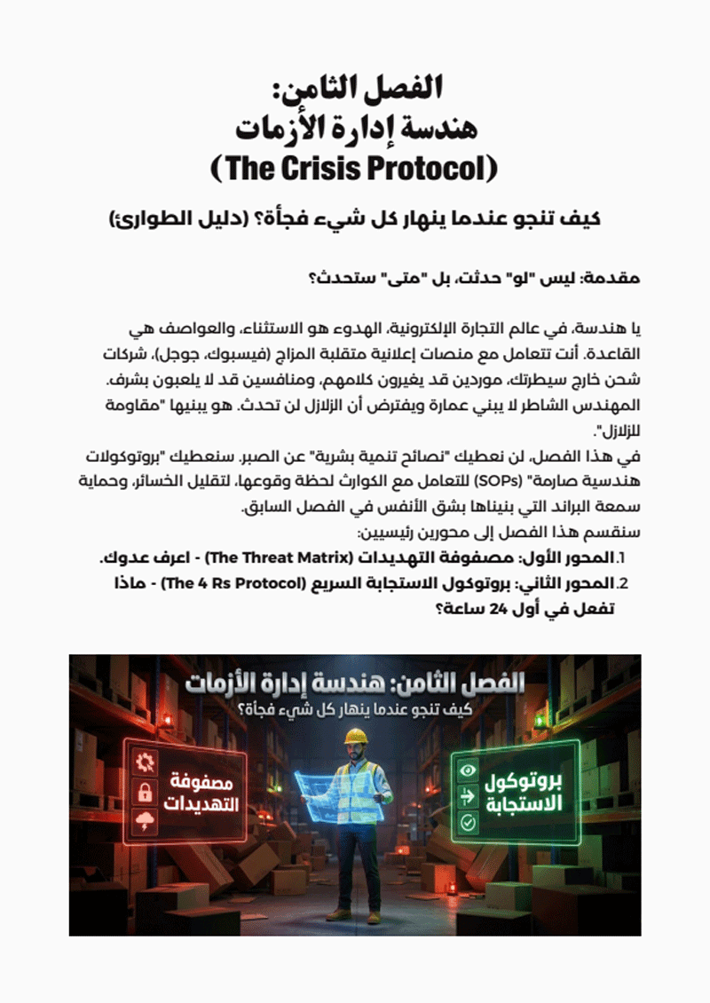 هندسة إدارة الأزمات