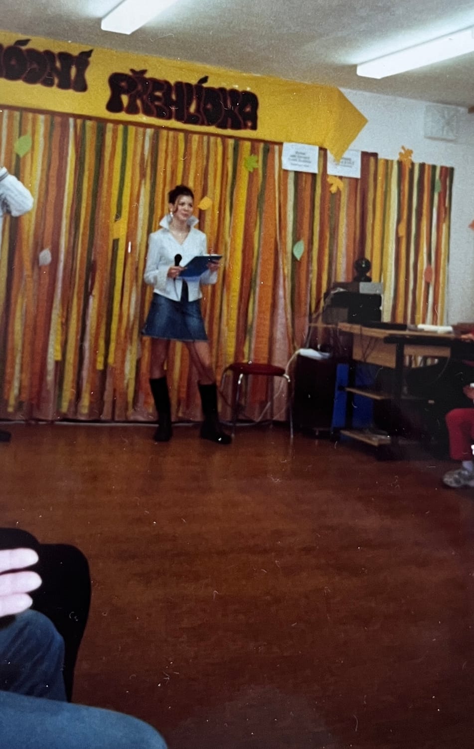 Jana Kubalová, prvé moderovanie 2004
