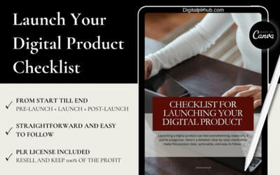 Checklist for Launching Your Digital Product