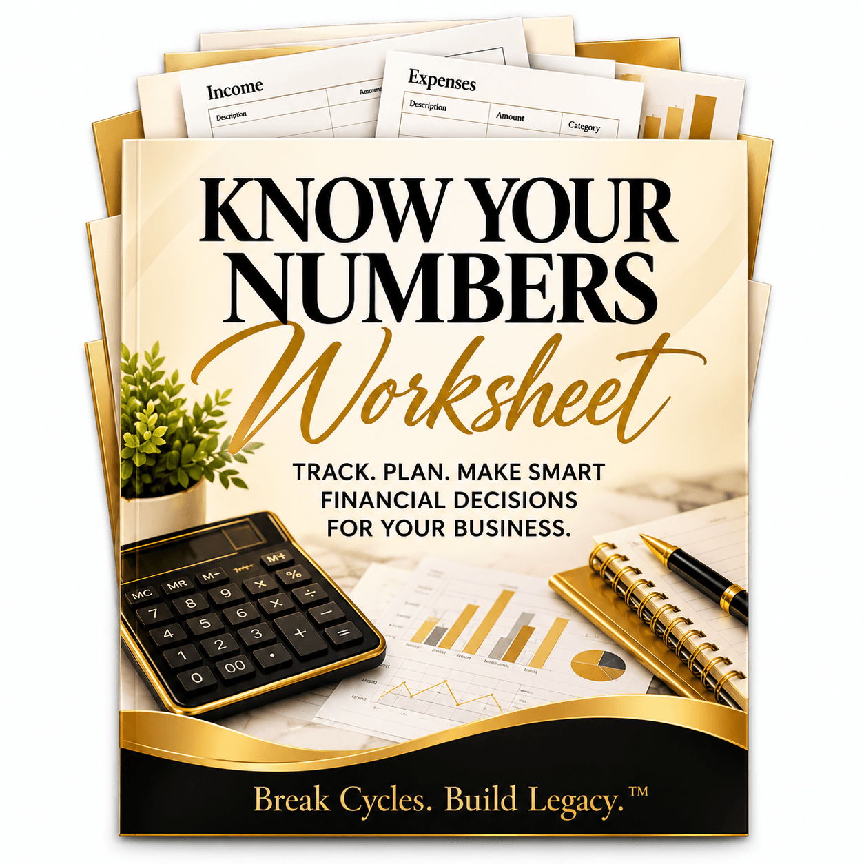 Know Your Numbers Worksheet cover