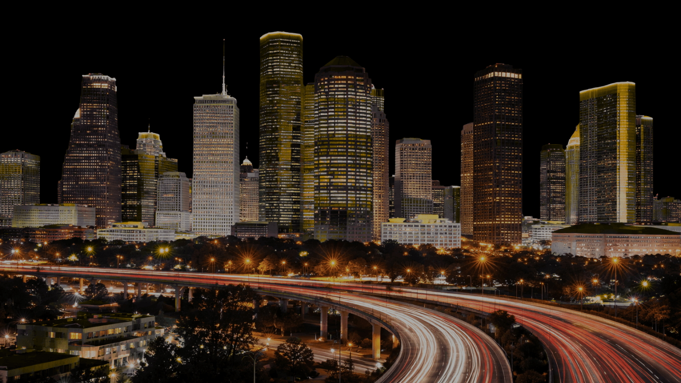Houston skyline representing the home of Affinity Legacy Solutions