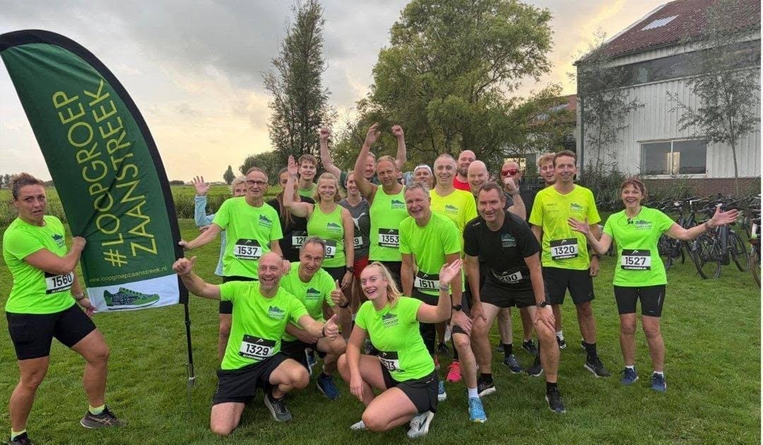 De hardloop groep van de loopgroep zaanstreek