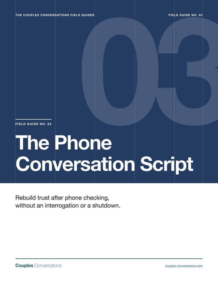 The Phone Conversation Script, Field Guide No. 03