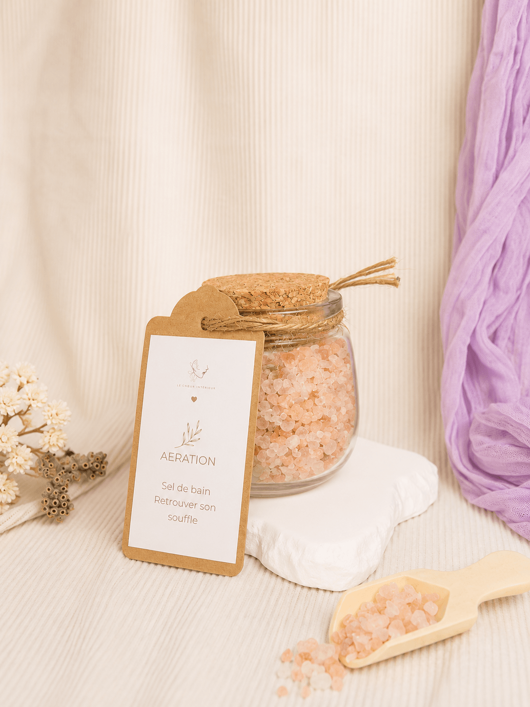 Le sel de bain Aération