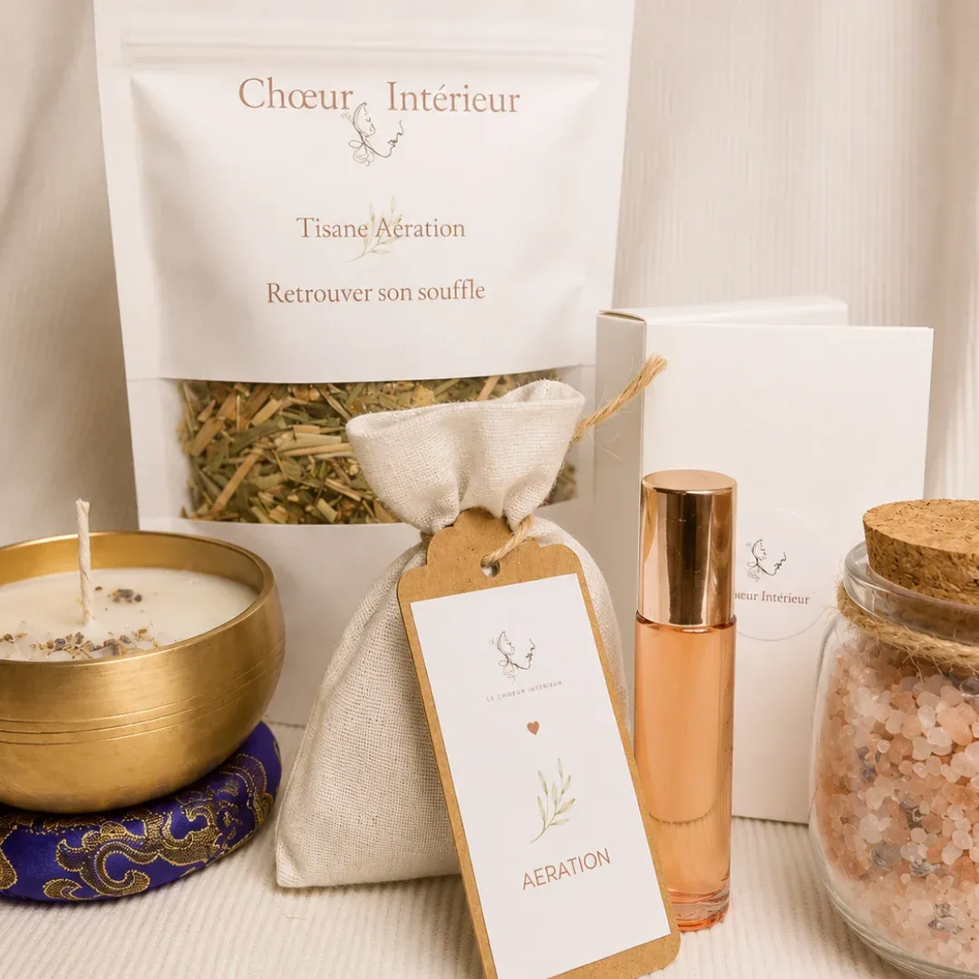 Les produits du Coffret Rituel Aération