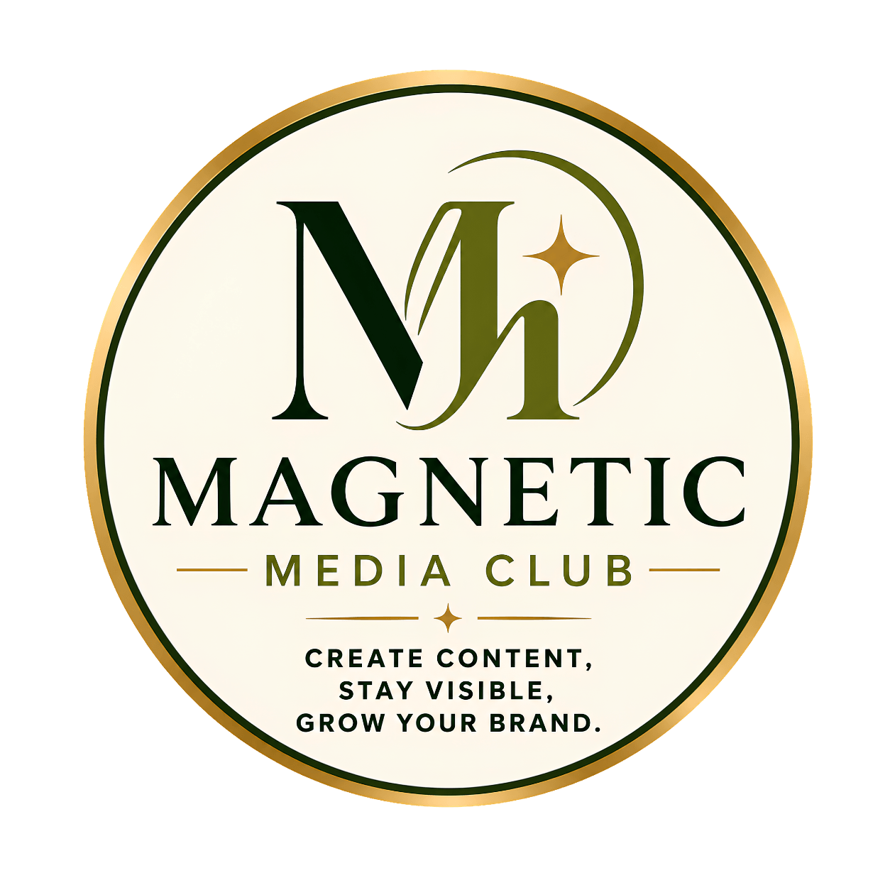 Magnetic logo