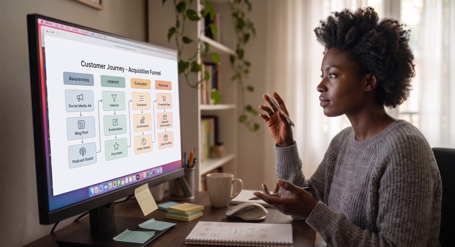 Social media content that attracts clients