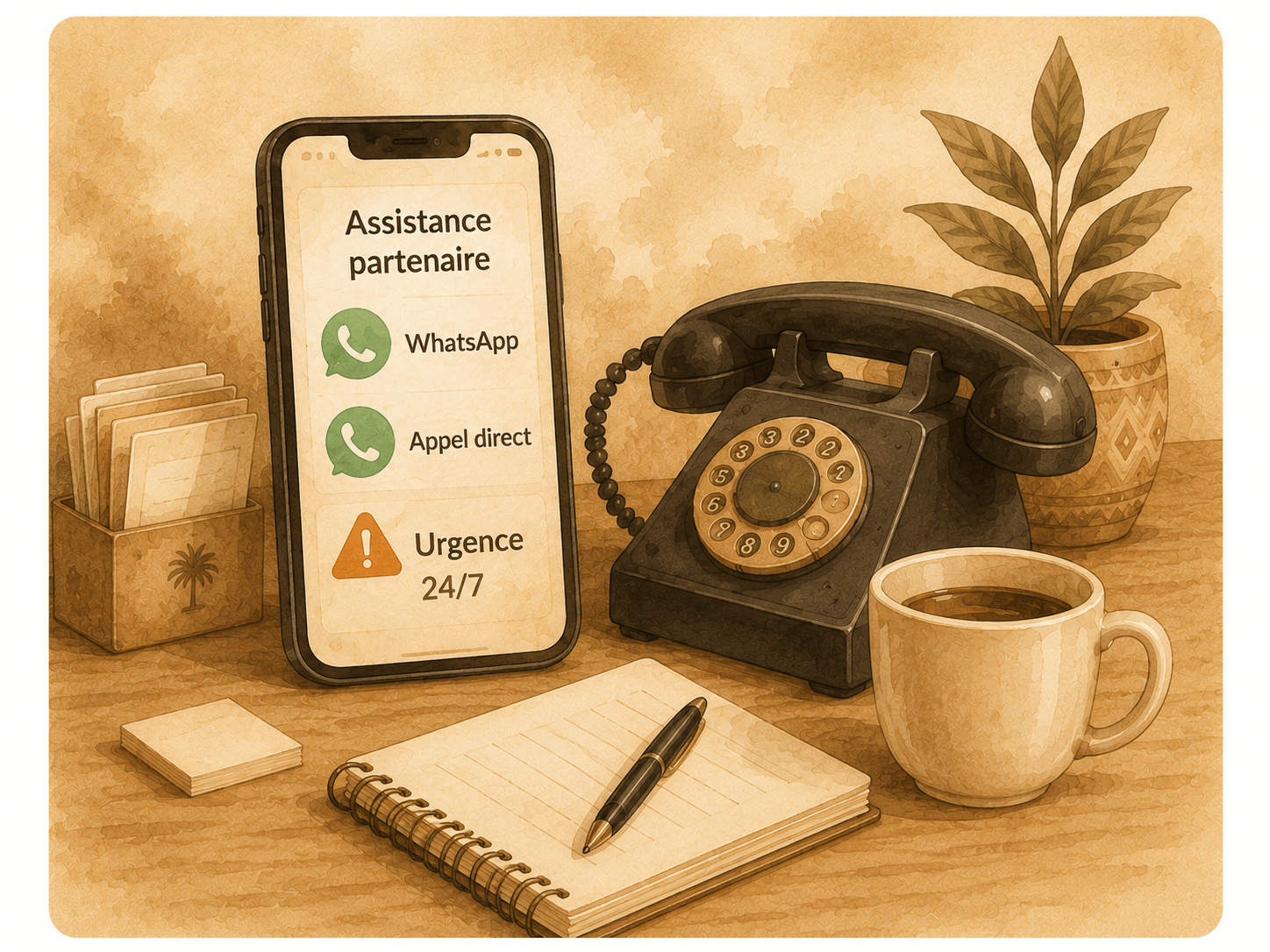 Communications et assistance terrain