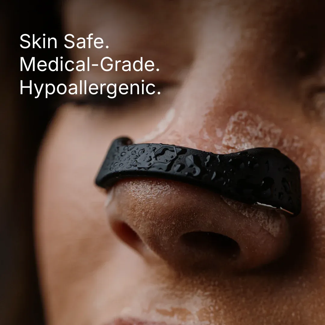Magnetic nasal strips product