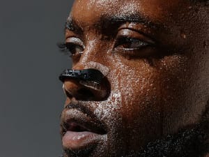 Adhesive staying power through sweat