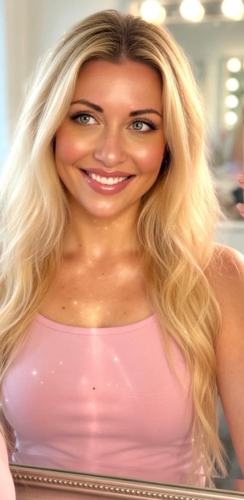 kimberly adante Bright Path Podcast host teaching manifesting techniques, feminine empowerment and mindset work