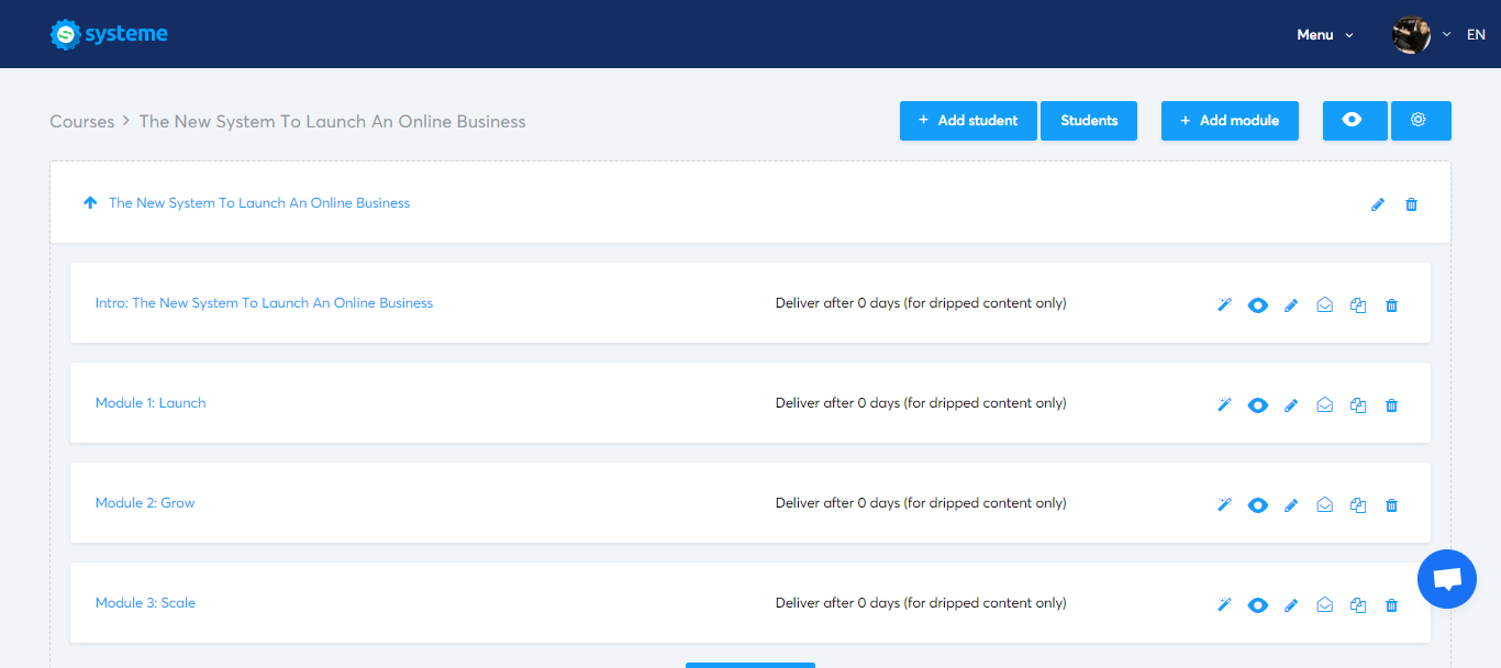 Onlinekurse mit systeme.io erstellen