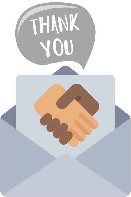 Danke deinen Lesern für ihre Anmeldung