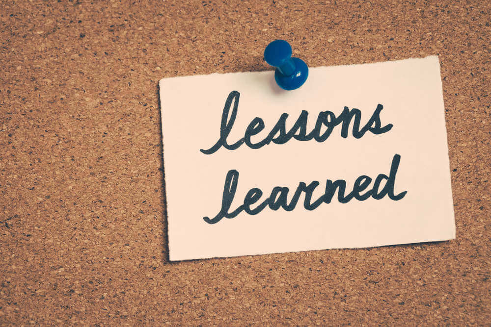 Seine erste Lektion für's Leben