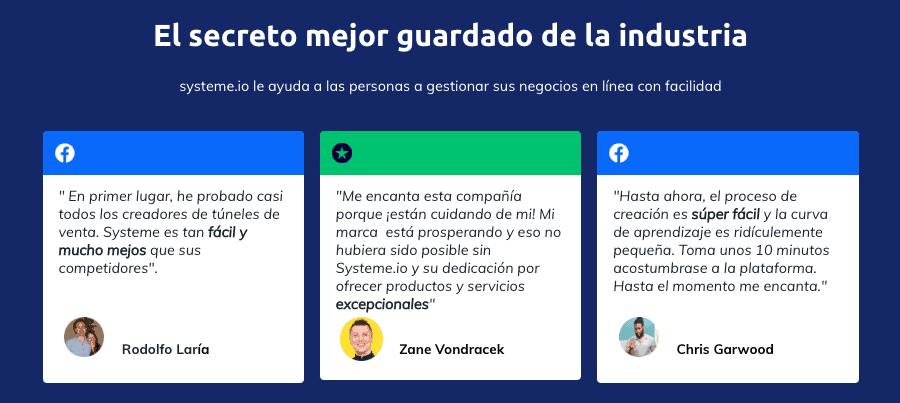 Comentarios de los clientes