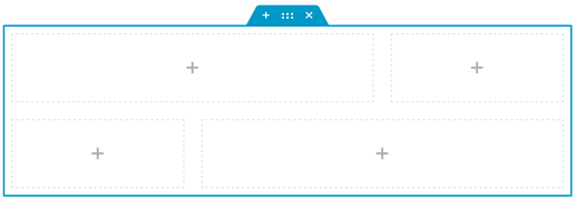 Un ejemplo de las casillas Flexbox de Elementor