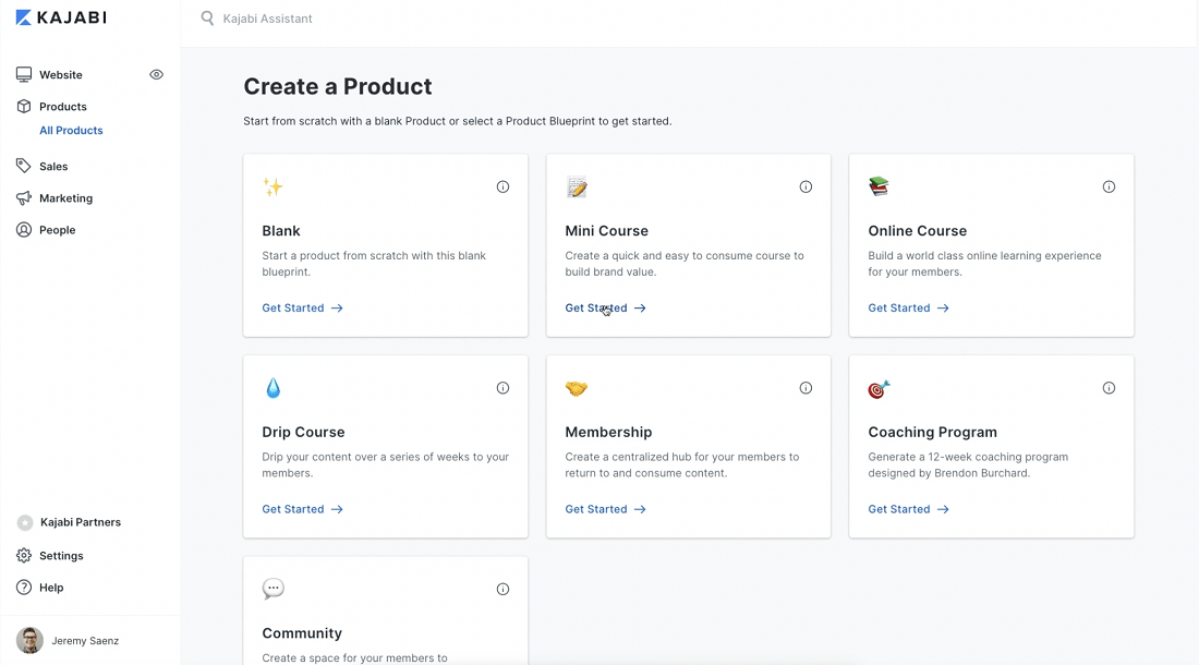 Kajabi course builder