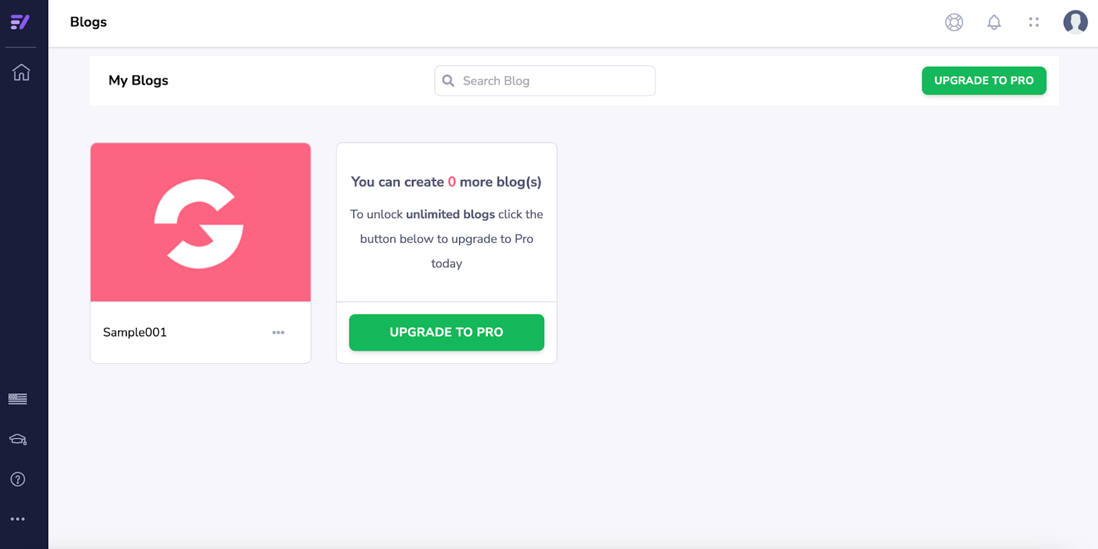 El ejemplo de una galería de Blog de GrooveFunnelsEl ejemplo de una galería de Blog de GrooveFunnels