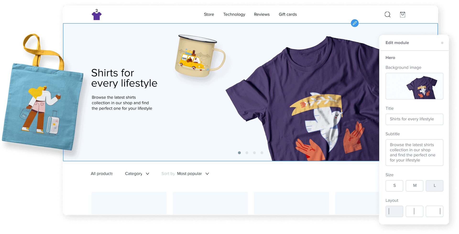 Sellfy’s ecommerce and sales capabilities