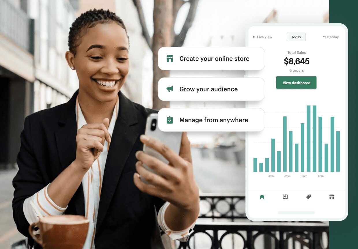 Shopify’s mobile ecommerce app