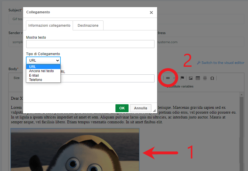 How to embed a GIF file on different email platforms